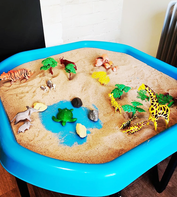 sand play